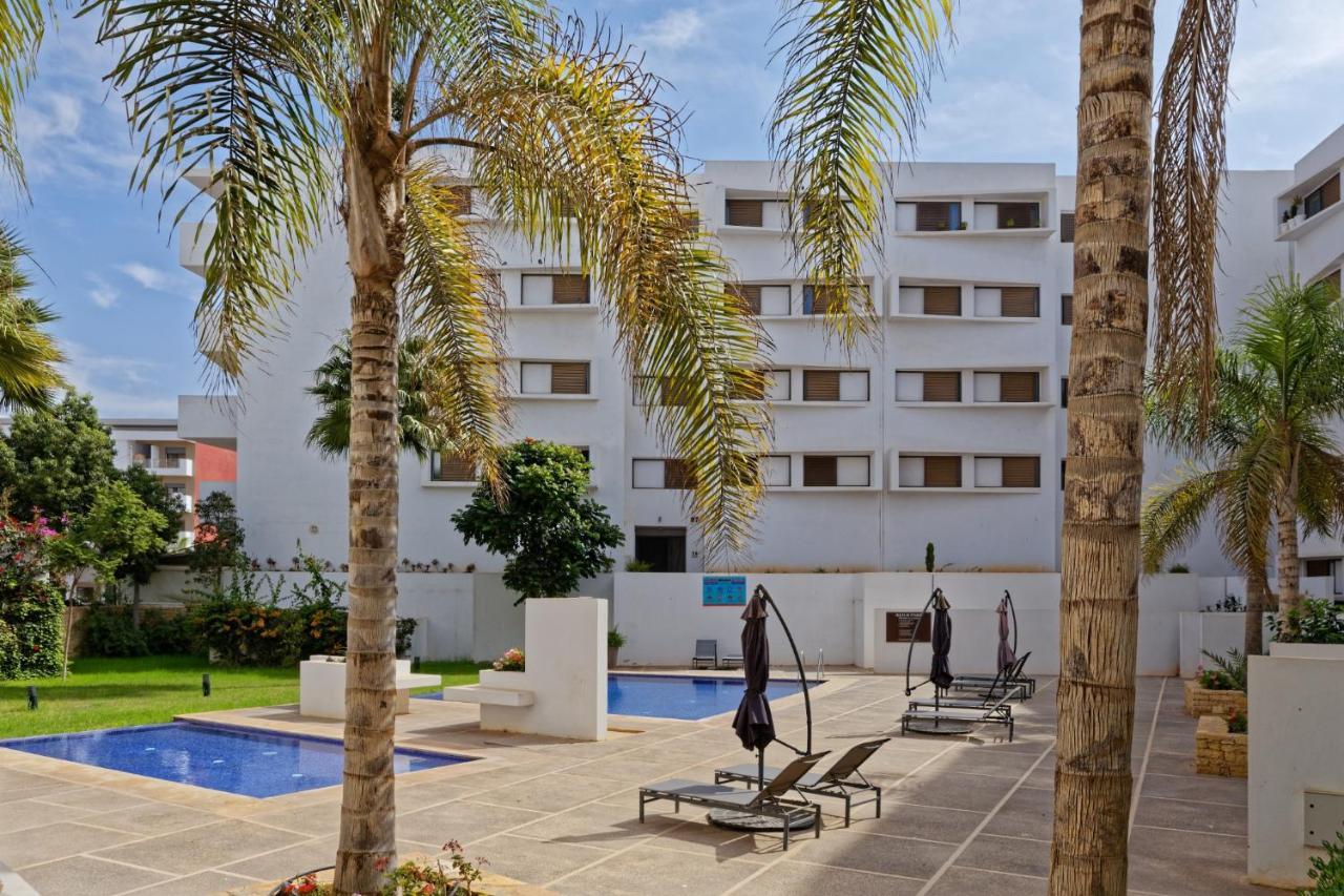 Luxury Apartment 100Sqm With Pool Near Beach Wifi Unlimited With Optical Fiber Агадир Екстериор снимка
