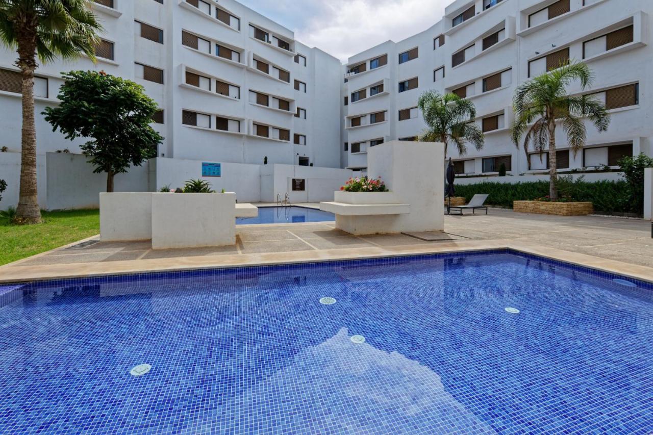 Luxury Apartment 100Sqm With Pool Near Beach Wifi Unlimited With Optical Fiber Агадир Екстериор снимка