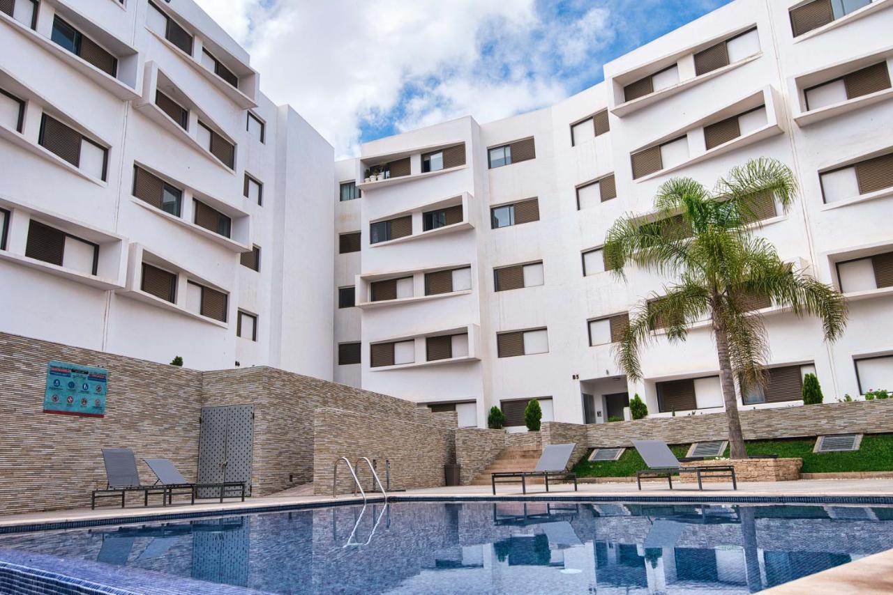 Luxury Apartment 100Sqm With Pool Near Beach Wifi Unlimited With Optical Fiber Агадир Екстериор снимка