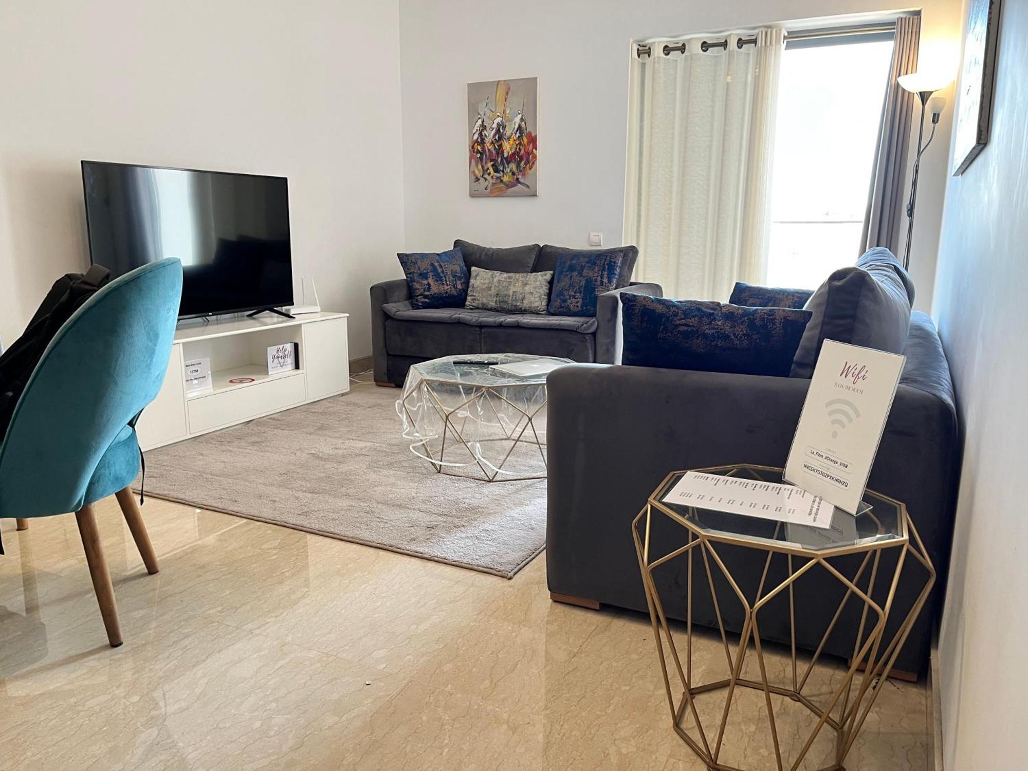 Luxury Apartment 100Sqm With Pool Near Beach Wifi Unlimited With Optical Fiber Агадир Екстериор снимка